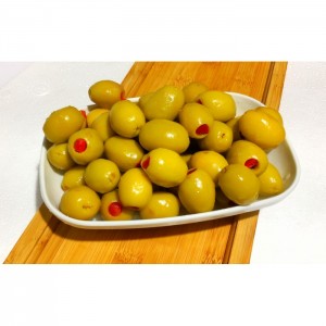 YEŞİL BİBERLİ ZEYTİN 500 G